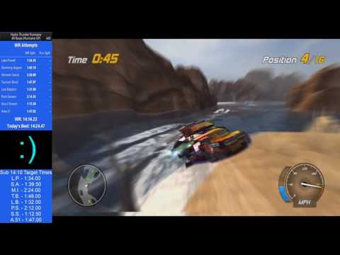 (old) Lake Powell - 1:32.88 - Hydro Thunder Hurricane