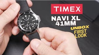 Timex Navi XL 41mm Dive Watch  Unboxing and Overview