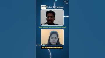 🔥 AWS Interview Question Answered in 60 Seconds! | Crack Your Next Cloud Job Fast ⏱️