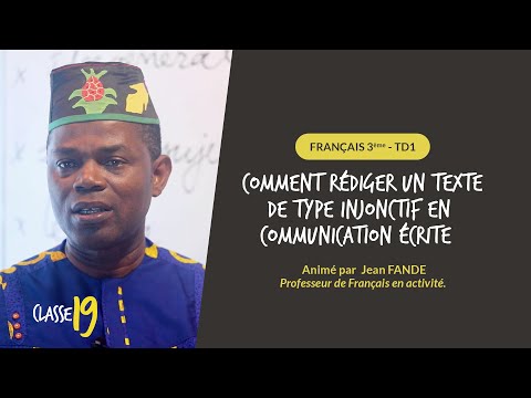 franÇais---td1-:-comment-rédiger-un-texte-de-type-injonctif-en-communication-écrite---classe19