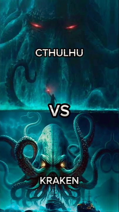CTHULHU VS KRAKEN #monster #shorts