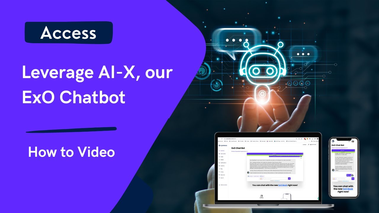X Ai Chat Bot Leveraging AI-X our ExO ChatBot - YouTube