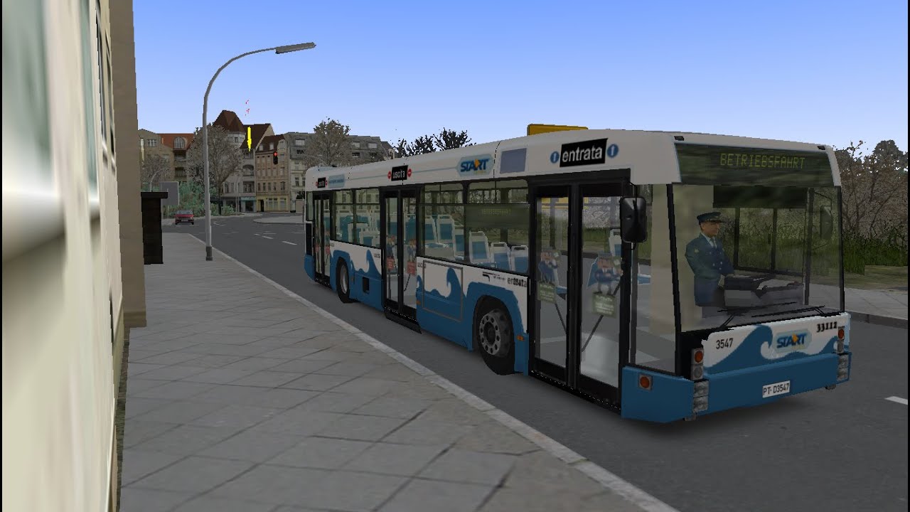 OMSI 2 Autodromo Busotto (3 door) Repaint Rimini (START) | Linea 86 stadthausbrücke (Städtedreieck)