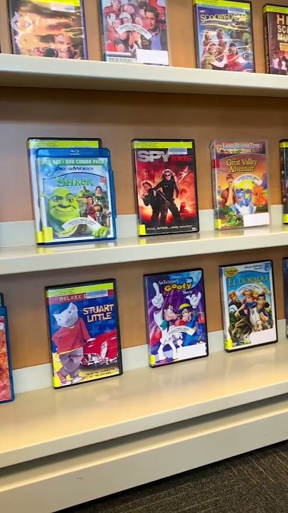 ‘90s and 2000s DVD Display 💿