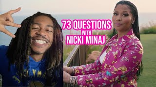 73 Questions with Nicki Minaj Reaction