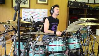 Jure Doles - snemanje bobnov - "STAYIN ALIVE" (San Di EGO)
