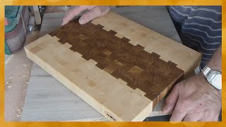 Как сделать торцевую доску с оригинальным рисунком. DIY