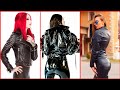 most attractive and Stunning leather outfits ideas leather jacket and pants collection for girls