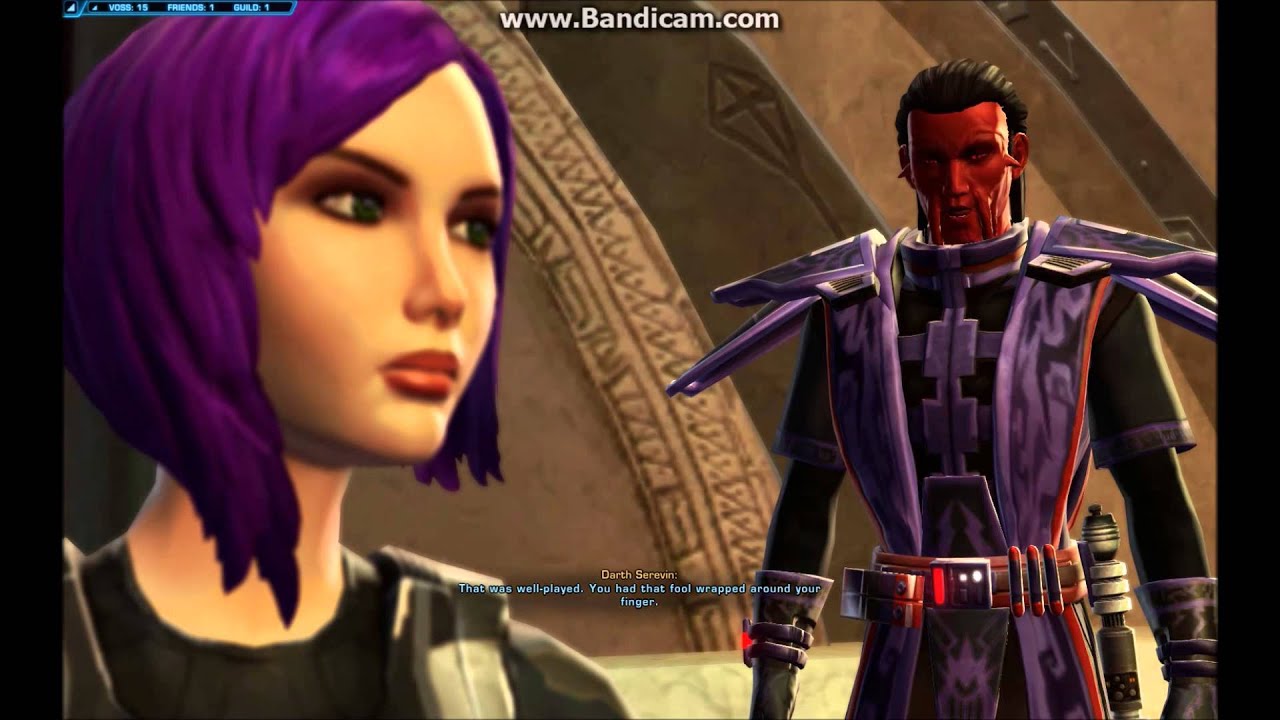 SWTOR ► Empire Planetary Story - Voss (I) Bounty Hunter - YouTube.