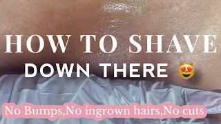 FEMININE HYGIENE TIPS ?: How to Shave 