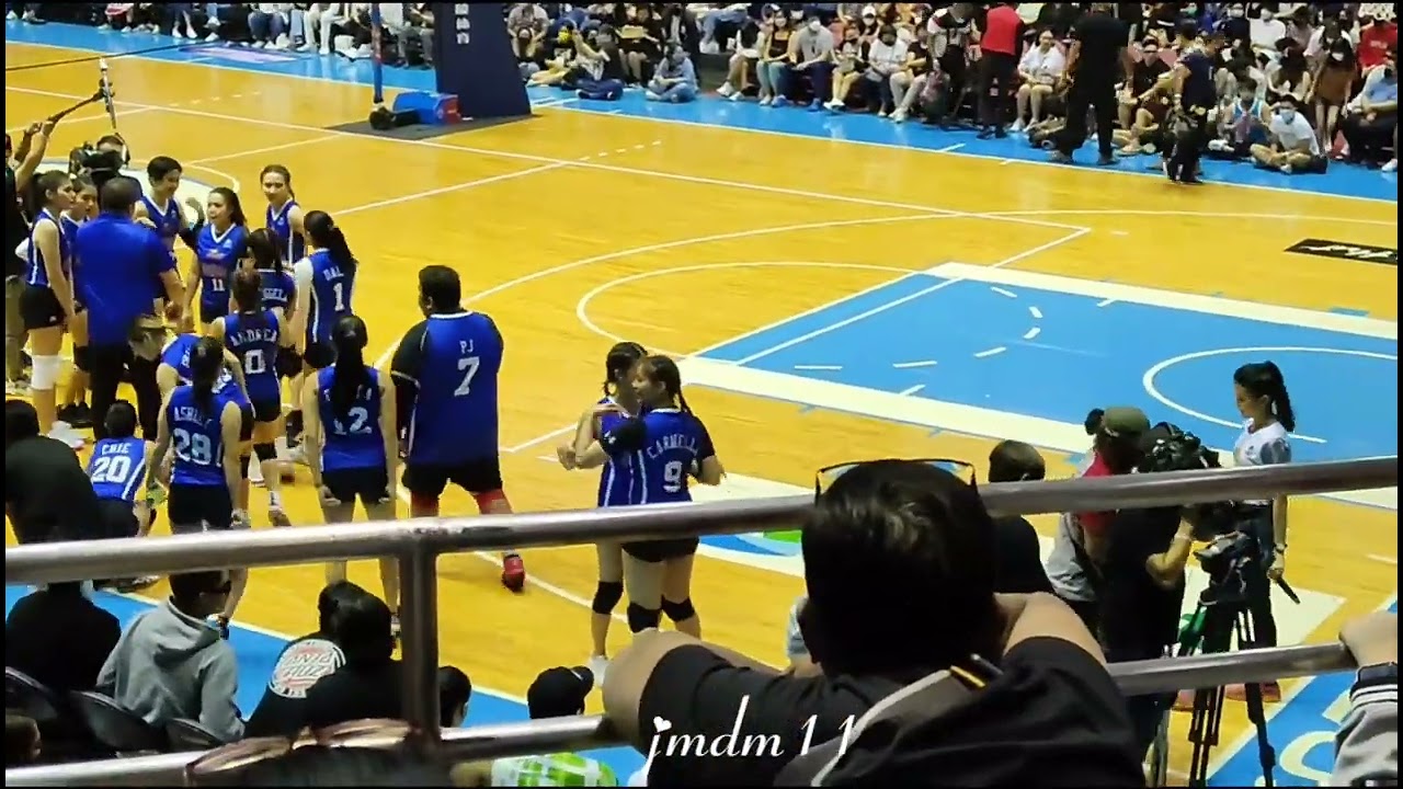 Star Magic Game - Volleyball (Blue Team Focus) Intense 1St Set 🏐👏 W/ Djp On The Side! 🤭