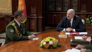 Лукашенко: Не мне тебе объяснять! Пограничные войска очень много работали в последнее время!