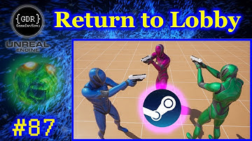 Return to Lobby - Tutorial Shorts - #87 Make a Multiplayer Game from scratch in UnrealEngine 5