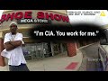 Officers find man who believes he's in the CIA