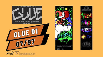 Glue 01 [07/97] Full Ansi / Ascii Art Pack Video #ANSI #ansiart #asciiart