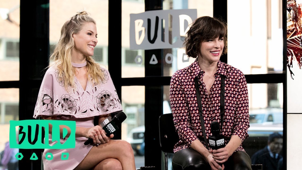 Milla Jovovich e Ali Larter nas filmagens de Resident Evil: The Final  Chapter