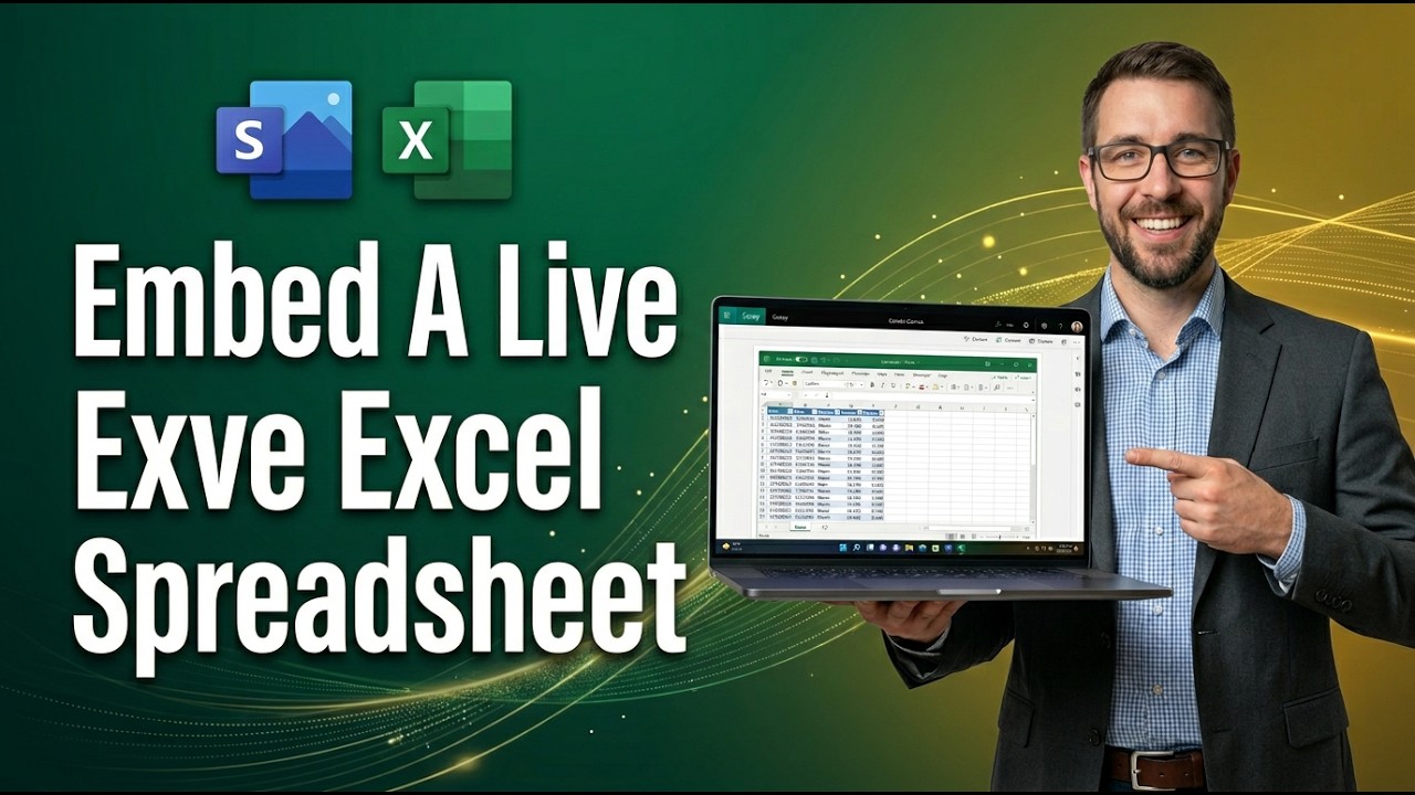 Microsoft Sway - Embed A Live Excel Spreadsheet [2026 Guide] - YouTube
