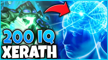 *MENTAL SCRIPTING* #1 XERATH WORLD MAKES 200 IQ PLAYS (INSANE) - League of Legends