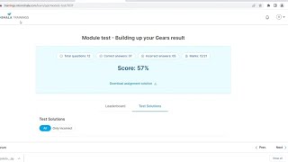 Internshala Online c and c++ module test answers || Building up your Gears result 💯💯💯💯💯💯