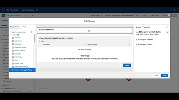 Bulk Delete Salesforce Records from List View with Flow