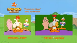 Garfield And Friends 1988-95 Friends Are There Intro Comparison 1988-90 Vs 2018