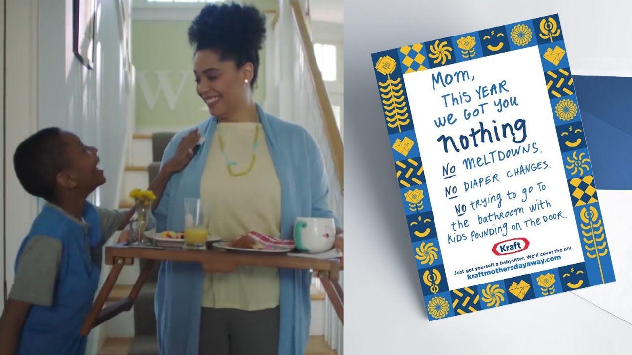 Kraft Company Will Pay For a Babysitter This Mother's Day