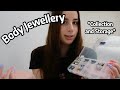 My Body Jewellery Collection: 14g, 16g, 18g + 20g (Belly Piercings + Cartilage Piercings)
