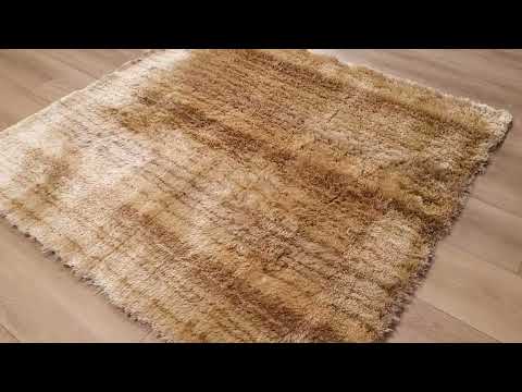 Shaggy Series Plain Patterned Handwoven Rug — review video cover image