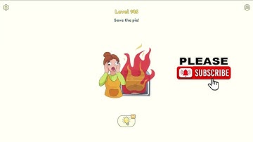 DOP 2 Level 146 (Save the pie) ✅ - DOP 2 Delete One Part Level 146 - Slow Motion Guide