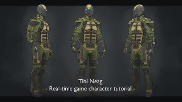 03.Zbrush Army Style Clothing Sculpting Part 3