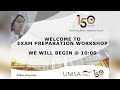 Exam preparation workshop 25 april 2024 day 1