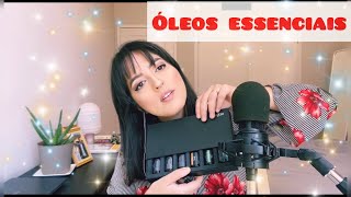 ASMR - SUSSURRANDO SOBRE MEUS ÓLEOS ESSENCIAIS - Você vai derreter