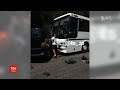 Аварія за участю кортежу Зеленського й автобусів із дітьми сталась на Запоріжжі