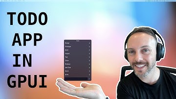 Todo App In GPUI!