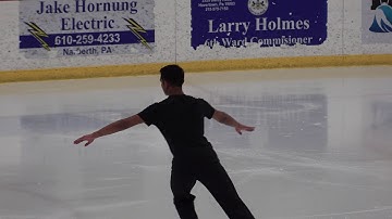 Neil Sarkar USFSA Senior Moves Test-1-Sustained Edge Step