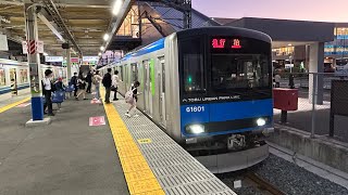 東武アーバンパークライン　東武60000系 61601F 高柳駅発車