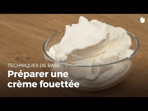 préparer-une-crème-fouettée-|-matières-grasses-en-cuisine