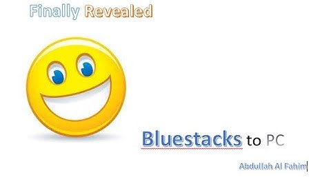 how to transfer apps or files from bluestacks to pc