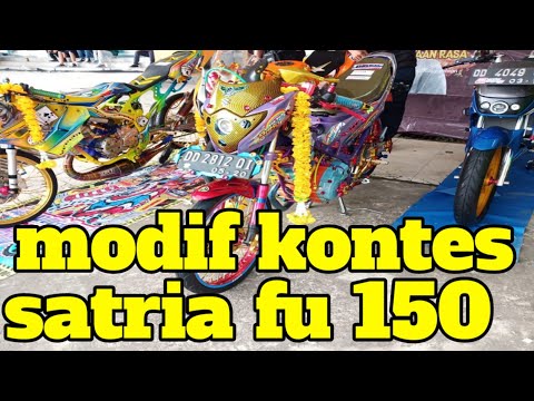 Modifikasi Satria Fu Road Race