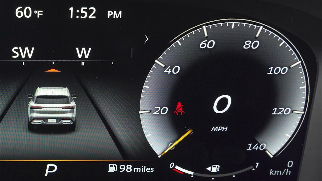 2024 INFINITI QX60 Seat Belt Warning Light and Chime YouTube