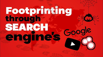 Footprinting Through Search Engine Se Information Nikale