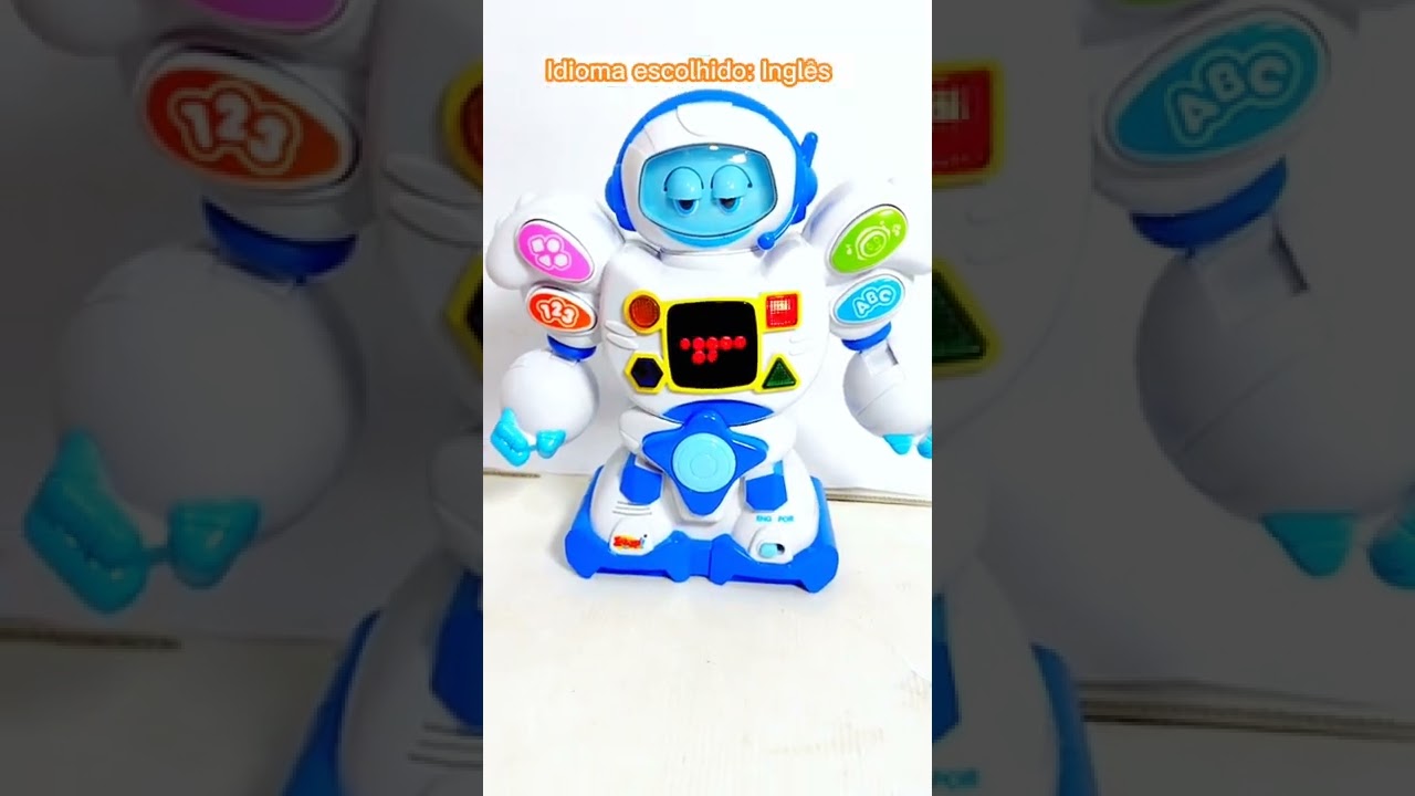 Amigo Rrobô Bilingue Inglês Português Zoop Toys