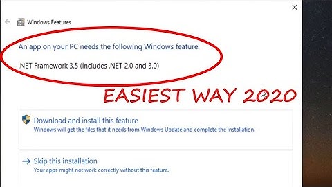 How to Install netFramework 3 5 & 4 8 offline