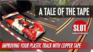 SJ EP 14  Track Build Guide #8  Copper Tape on Plastic Track