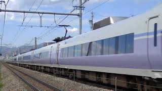 E351系 スーパーあずさ22号新宿行 平田駅通過