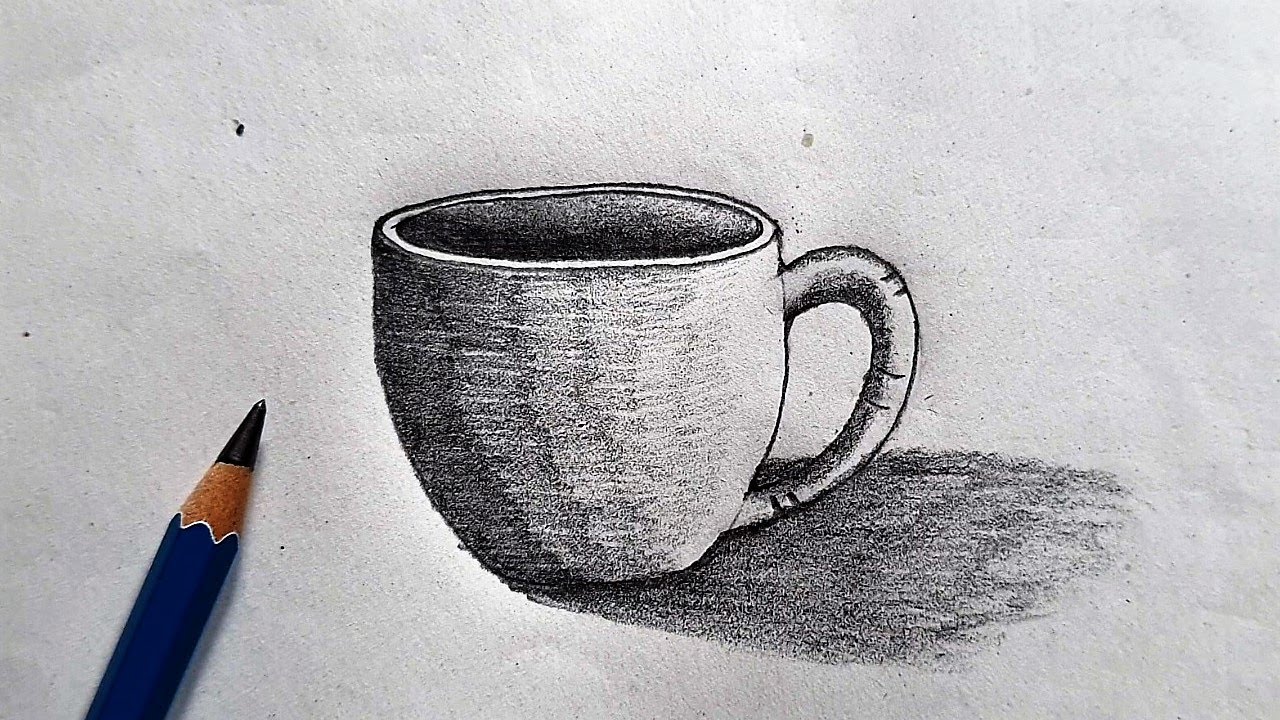 How to Draw a Coffee Cup for Your Sketchbook