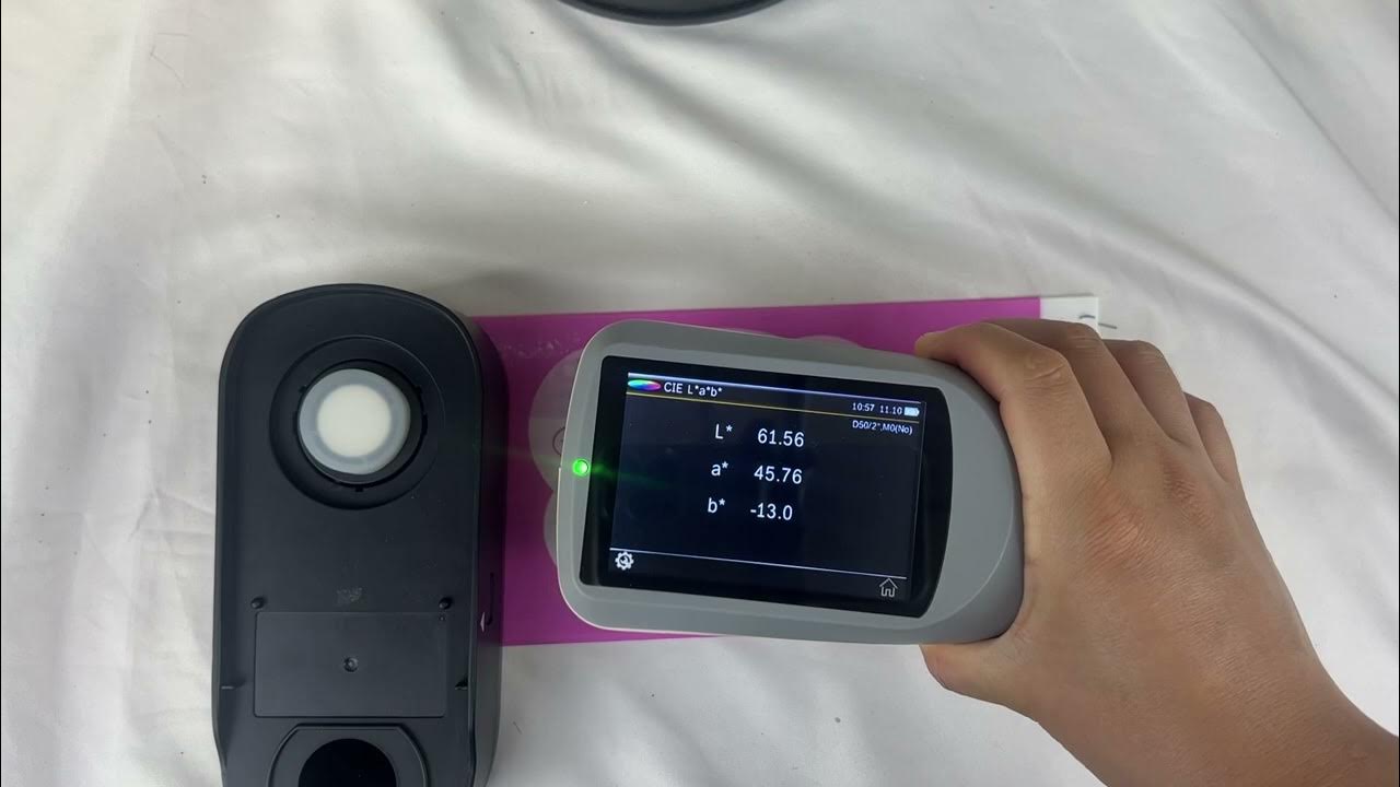 YD5010 plus color density meter YouTube