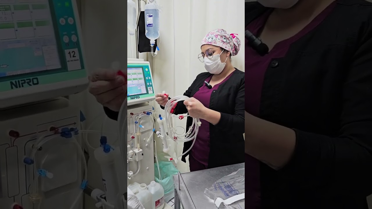 Como armar una maquina de hemodiálisis.
