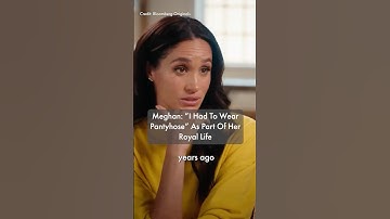 Meghan Opens Up: “I Had to Wear Pantyhose” in Royal Life. Now She’s Free 🎥👑 | HELLO!