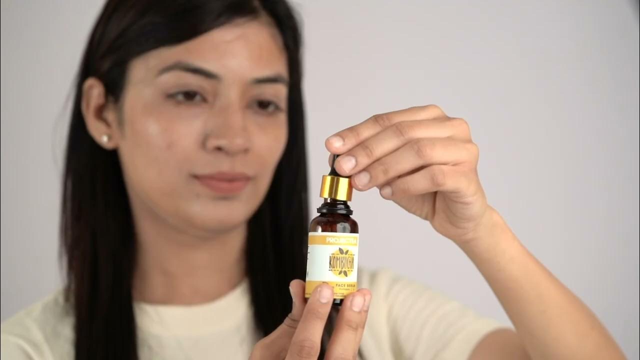 Kombucha Tea Vitamin C Face Serum by PROJECTEA For Glowing Skin and